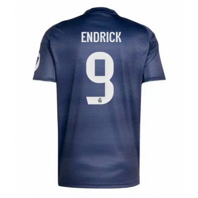 Real Madrid Endrick #9 Gostujuci Dres 2025-26 Kratak Rukav Real Madrid Endrick #9 Gostujuci Dres 2025-26 Kratak Rukav
